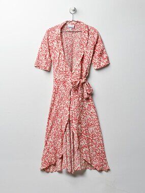 Ganni Goldstone Crepe Dress